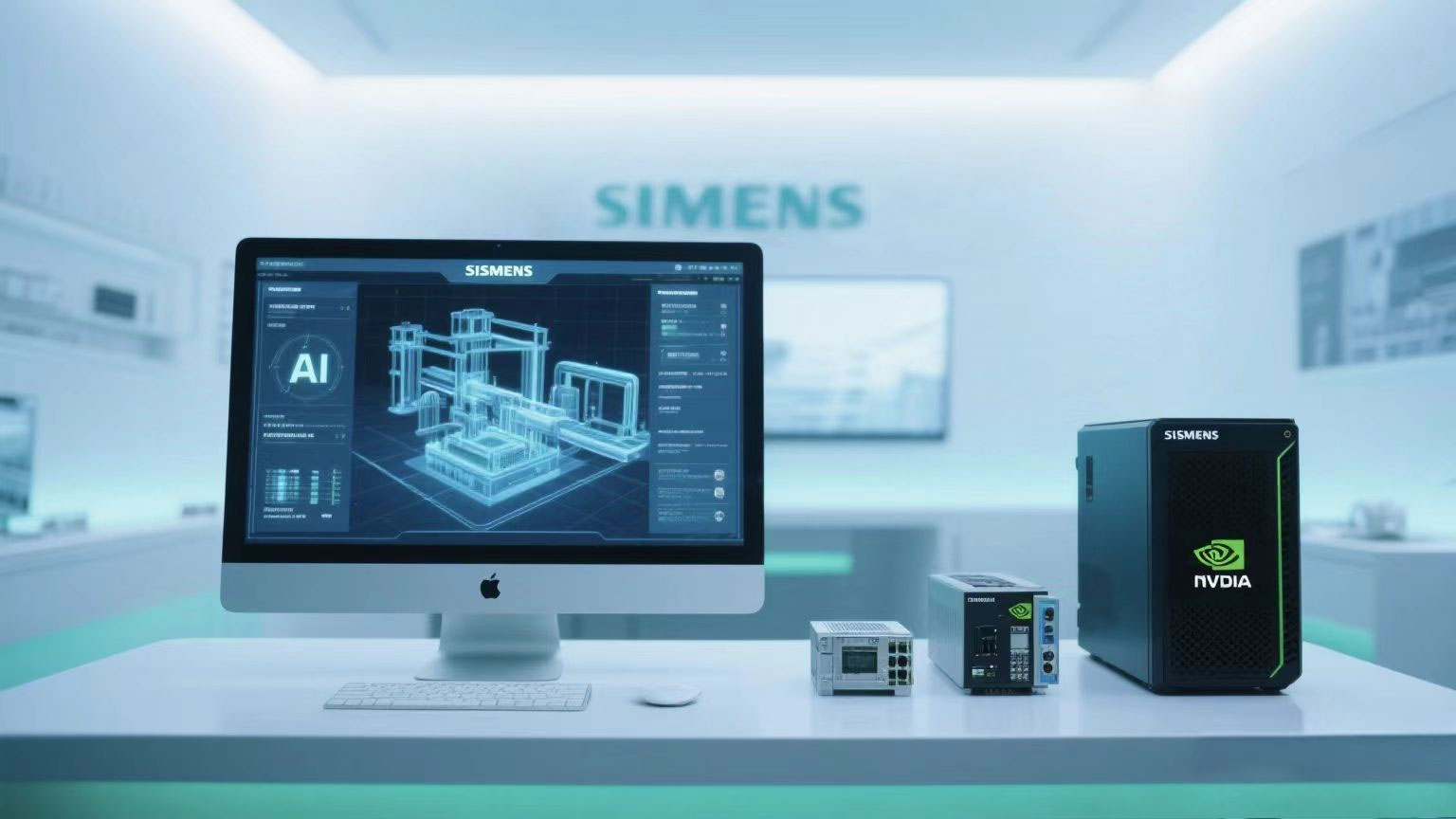 Siemens et Nvidia s'associent pour accélérer le développement des applications d'IA industrielle